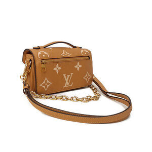 Louis Vuitton Metis Pochette Empreinte EW Monogram Bicolor Bag